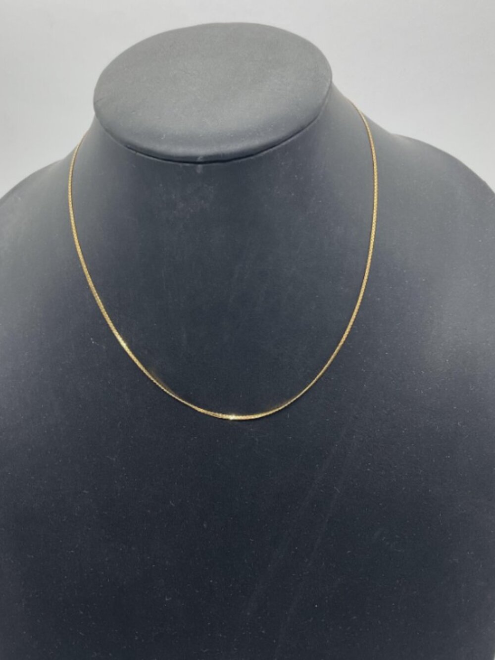 Solid 14k Gold 18" 2mm Flat Snake Chain Necklace made in Italy 2.57g